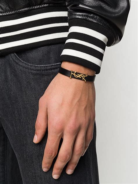 bijoux ysl homme|ysl saint laurent bracelet.